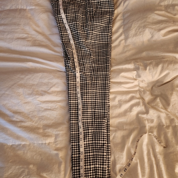 NWOT EXPRESS 3/4 SLEEVE HOUNDSTOOTH PRINT TWO-BUTTON BLAZER JACKET sz 4 - Picture 5 of 16